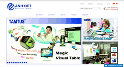 Desktop Screenshot of anhkiet.com.vn
